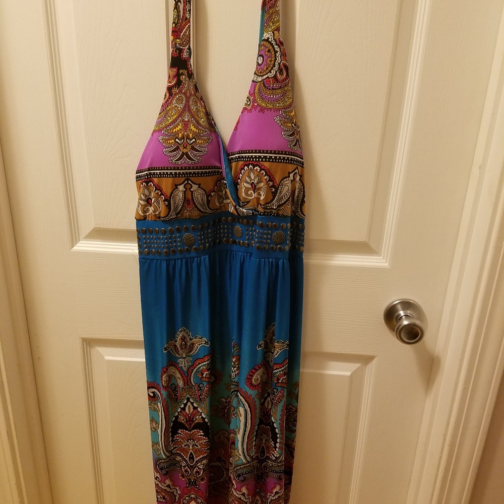 Magic Multicolored Midi Dress